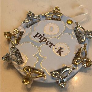 Piper K Gold and Silver Clip Set